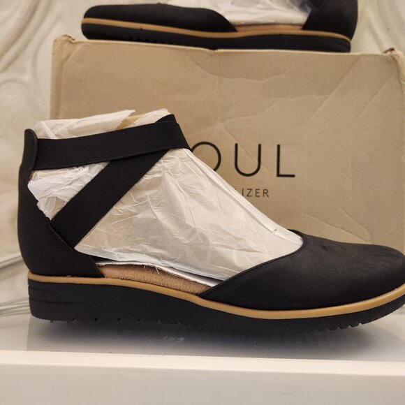 Naturalizer Soul "Intro" Flats. Black. NIB. Size 7 - Picture 1 of 10